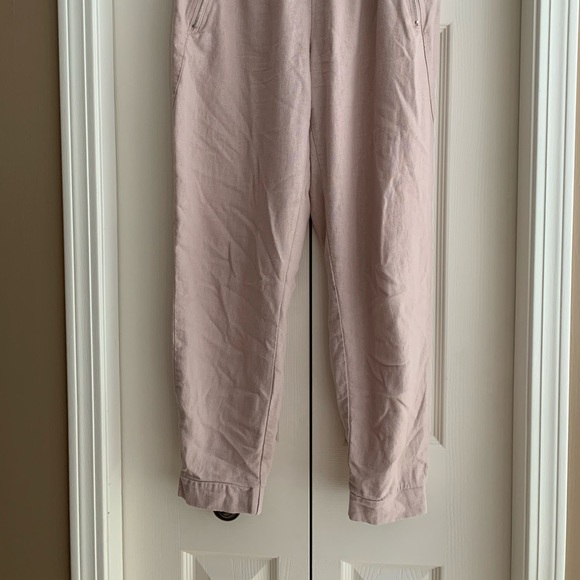 Pink Linen Pants - Picture 3 of 3